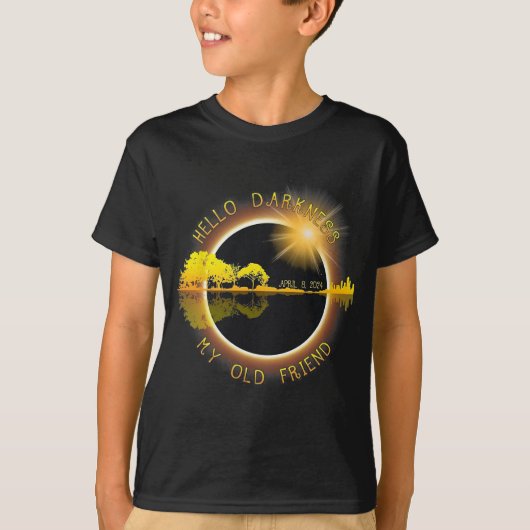 旧友の日食の闇 Tシャツ (正面)