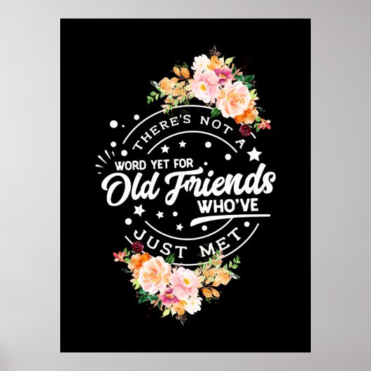 旧友への言葉 ポスター (正面)