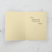 旧友最高の達グリーティングカード サンキューカード (内部)