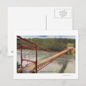 旧吊橋の眺め ポストカード (正面/裏面)