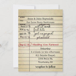 旧図書館カー結婚ドの発願 招待状