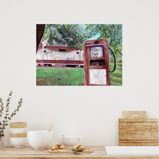 旧国定市場 ポスター (キッチン)