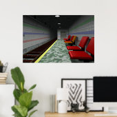 旧地下駅 ポスター (ホームオフィス)