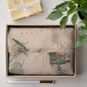 旧地図シリーズ1デザイン1 薄葉紙 (ギフト)