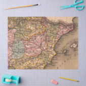 旧地図シリーズ1デザイン4 薄葉紙 (クラフト)