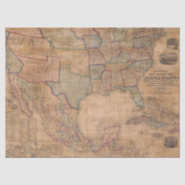 旧地図シリーズ1デザイン8 薄葉紙