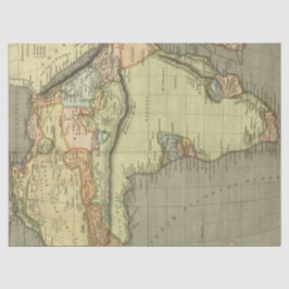旧地図シリーズ1 デザイン13 薄葉紙