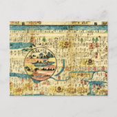 旧地図関東 ポストカード (正面)