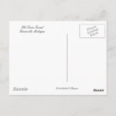 旧型電車はがき ポストカード (裏面)