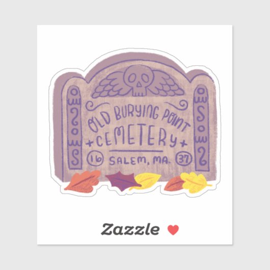 旧埋葬部Ptサレム墓地 シール (シート)