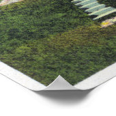 旧城の官舎のフランスの見解 ポスター (角)