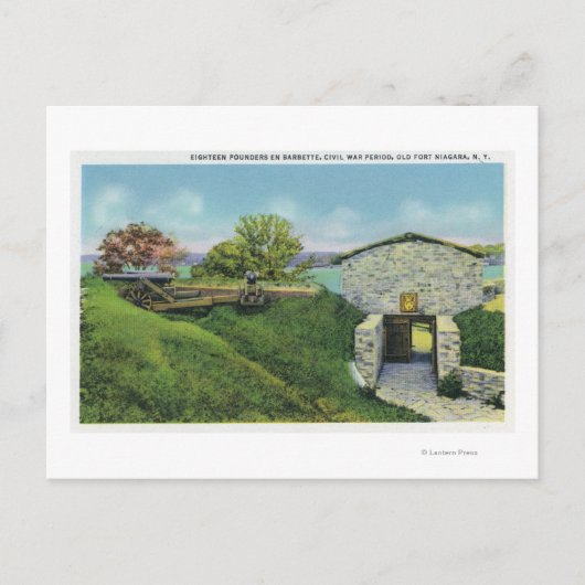 旧城下宿舎のフランスの見解 ポストカード (正面)