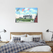 旧城総督室フランスの キャンバスプリント (インサイチュ (寝室))