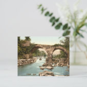 旧堰の橋、キラーニー、郡ケリー ポストカード (スタンド正面)