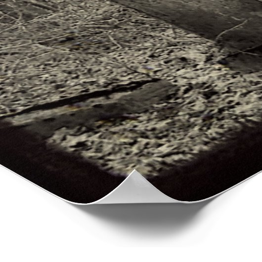 旧墓地 ポスター (角)