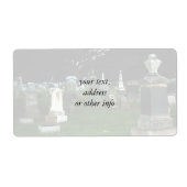 旧墓地 ラベル (正面)