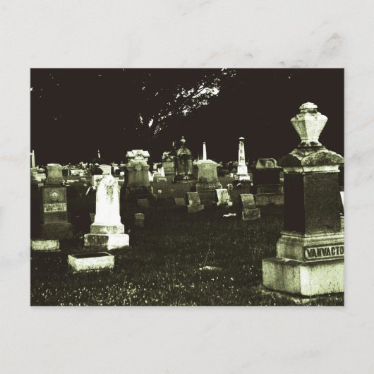 旧墓地（2） ポストカード (正面)
