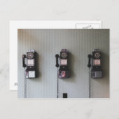 旧壁電話 ポストカード (正面/裏面)