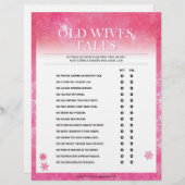 旧妻の物語[スノーピンク] レターヘッド (正面/裏面)