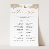 旧妻の物語twinkleスター赤ちゃんシャワーゲーム