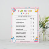 旧妻物語[ベビーの基本ピンク] レターヘッド (スタンド正面)