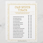 旧妻物語[金色の輝き] レターヘッド (正面/裏面)