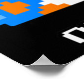 旧学校おもしろい – バブルボブル – Bubとボブ- A ポスター (角)