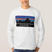 旧学校のロゴシャツ Tシャツ (正面)