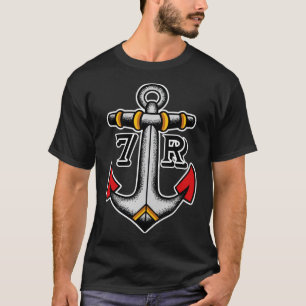 旧学校アメリカの放射線写真のフラッシュクリッパー Tシャツ