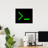 旧学校コンピュータ文字入力プロンプト ポスター (ホームオフィス)