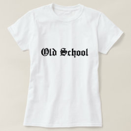 旧学校シャツ、旧英語Tシャツ Tシャツ