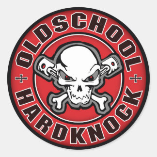 旧学校シール ラウンドシール