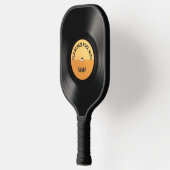 旧学校ブラックレコード蓄音機 ピックルボールラケット (左)