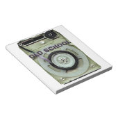 旧学校レトロ8トラックカセットテープ ノートパッド (アングル)