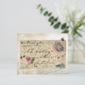 旧封筒&ヴィンテージバラスクラップブック紙 (スタンド正面)