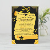 旧巻黒番ゴール25結婚周年 招待状 (スタンド正面)