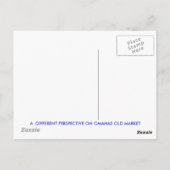 旧市場 ポストカード (裏面)