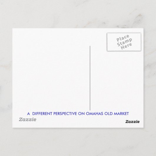 旧市場 ポストカード (裏面)