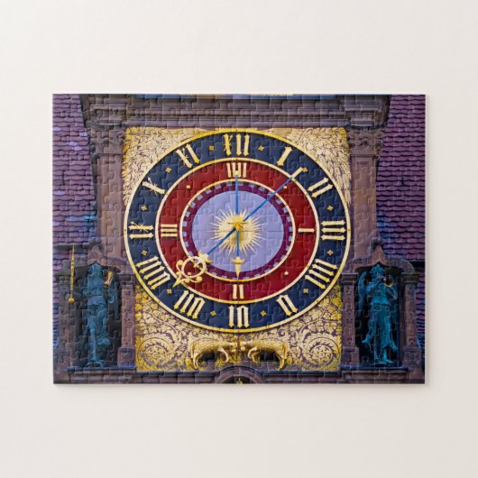 旧市庁舎ハイルブロンバーデンヴュルテンベルグドイツ。 ジグソーパズル (横)