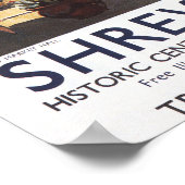 旧市庁舎ビュー英国鉄道ポスター ポスター (角)