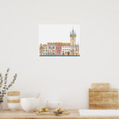 旧市庁舎プラハチェコ ポスター (キッチン)