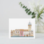 旧市庁舎プラハチェコ ポストカード (スタンド正面)