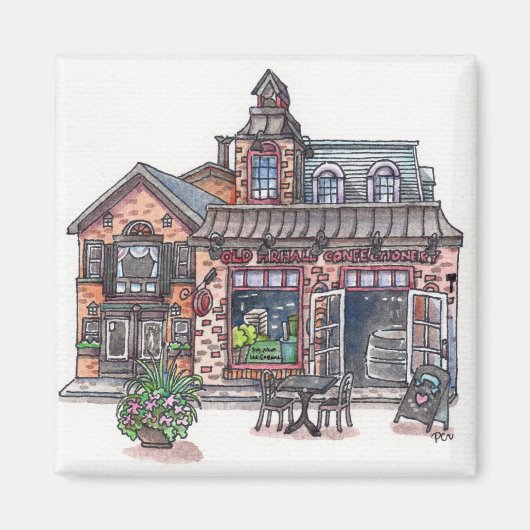 旧市庁舎 マグネット (正面)