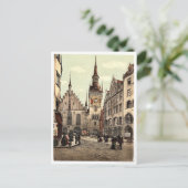 旧市庁舎,ミュンヘン,バイエルン,ドイツ ポストカード (スタンド正面)