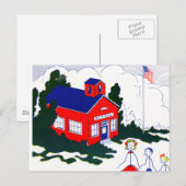 旧市立学校 ポストカード (正面/裏面)