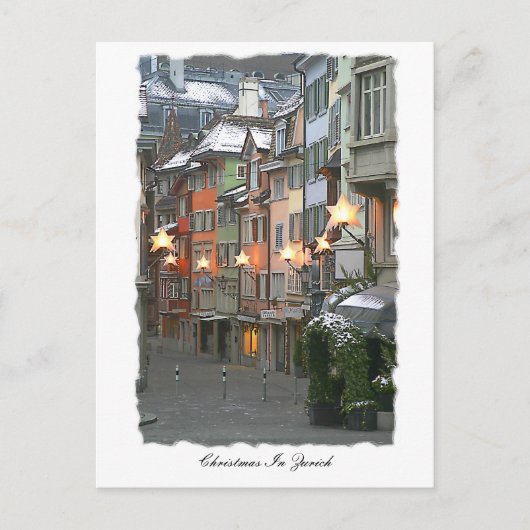 旧市街のクリストマ シーズンポストカード (正面)