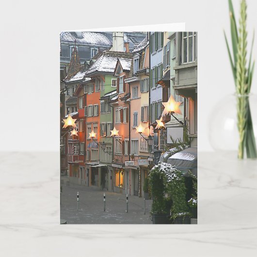旧市街のクリスマス シーズンカード (正面)