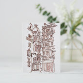 旧市街のマニス広場 |バレンシア，スペイン ポストカード (スタンド正面)