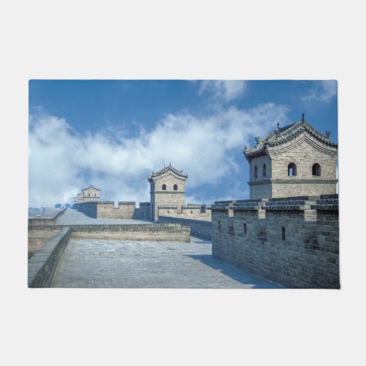 旧市街の要塞 – 中国 ドアマット (正面)