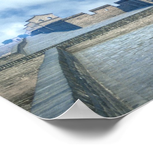 旧市街の要塞 – 中国 ポスター (角)